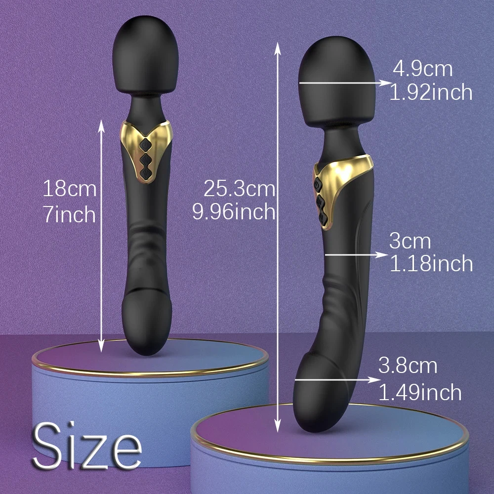 Kraftvoller Magic Wand Hasenvibrator Für Klitoris Und G-punkt_voghion.com
