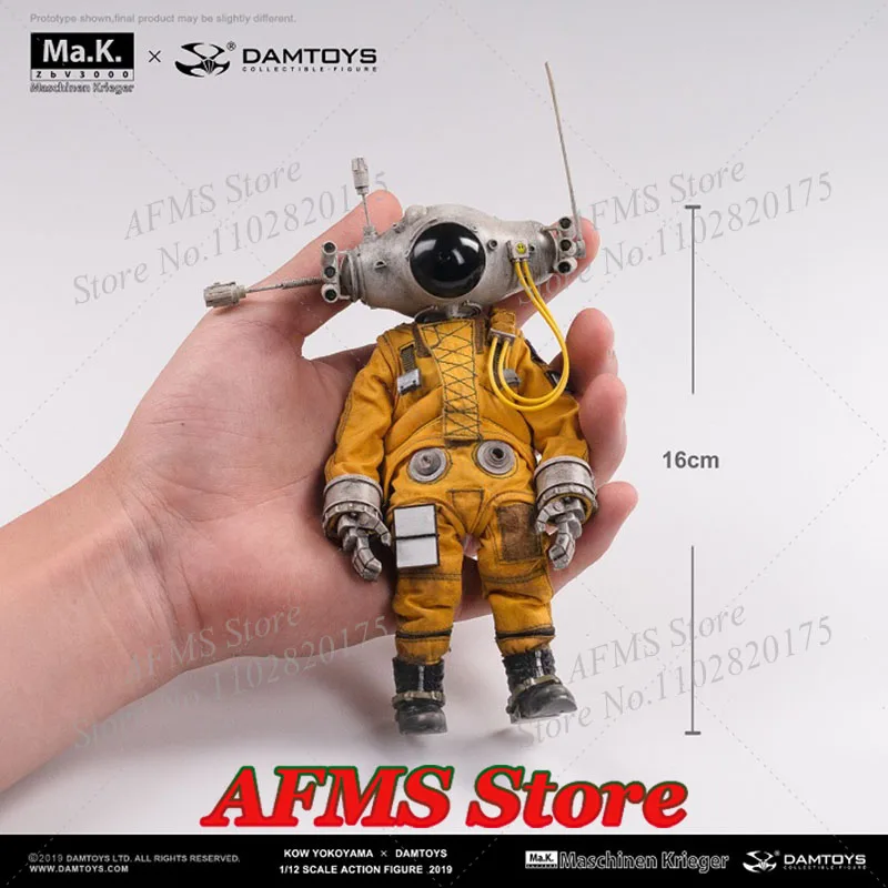 

Original Damtoys CS018 1/12 Scale Collectible Figure Gans Boy-U2 Full Set 6Inch Action Figure Body Best Fans Gift Dolls