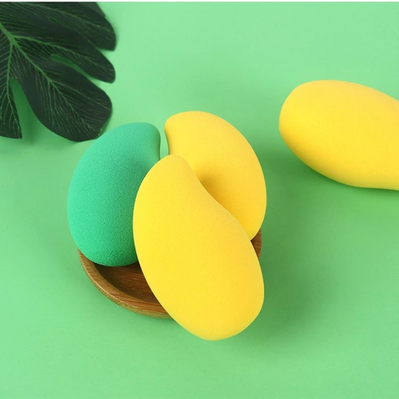 Little Mango Makeup Egg Makeup Puff Do Not Eat Powder Sponge Egg Mango Makeup Egg make up sponge beauty