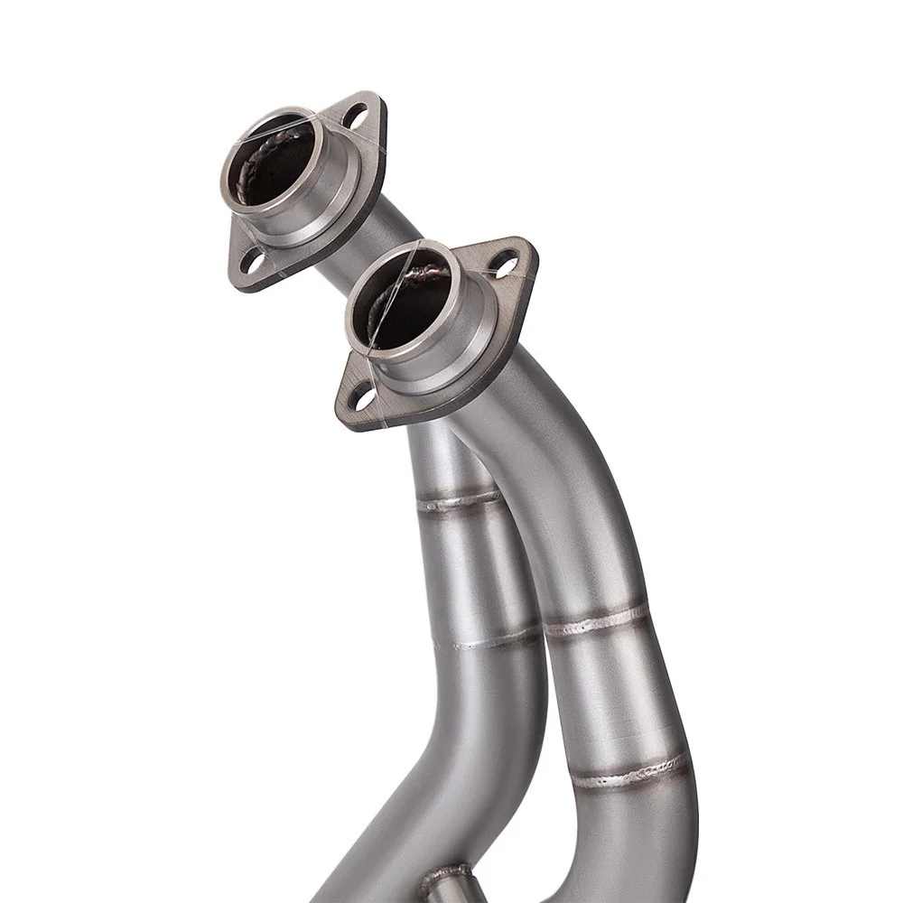 Auspuffanlagen passend für YZF R7 2021-2023 Yamaha 51mm Komplettes System Auspuffkrümmer Schalldämpfer Endrohre Auspuffrohre – Detail 6