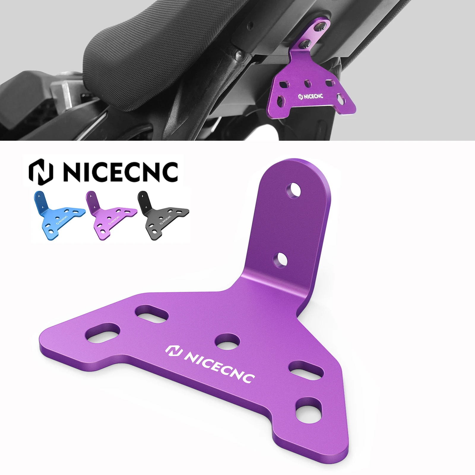 

For Surron light bee X S L1E 2024 Electric Bike Sur ron Parts Segway X160 X260 Tail Light Mounting Bracket Licence Plate Holder