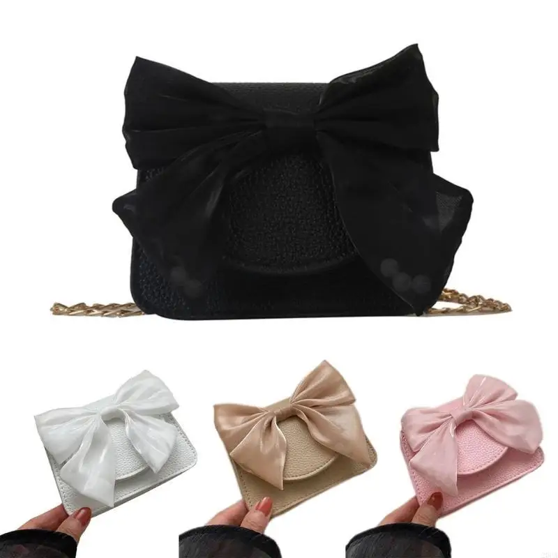 

2023 Shoulder Bags Solid Color Bowknot Chain Bag Versatile Trendy Crossbody Bag 20CA