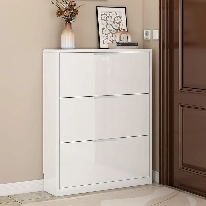 Space Saving Shoe Cabinet Ultra Thin Storage Entrance Organ…