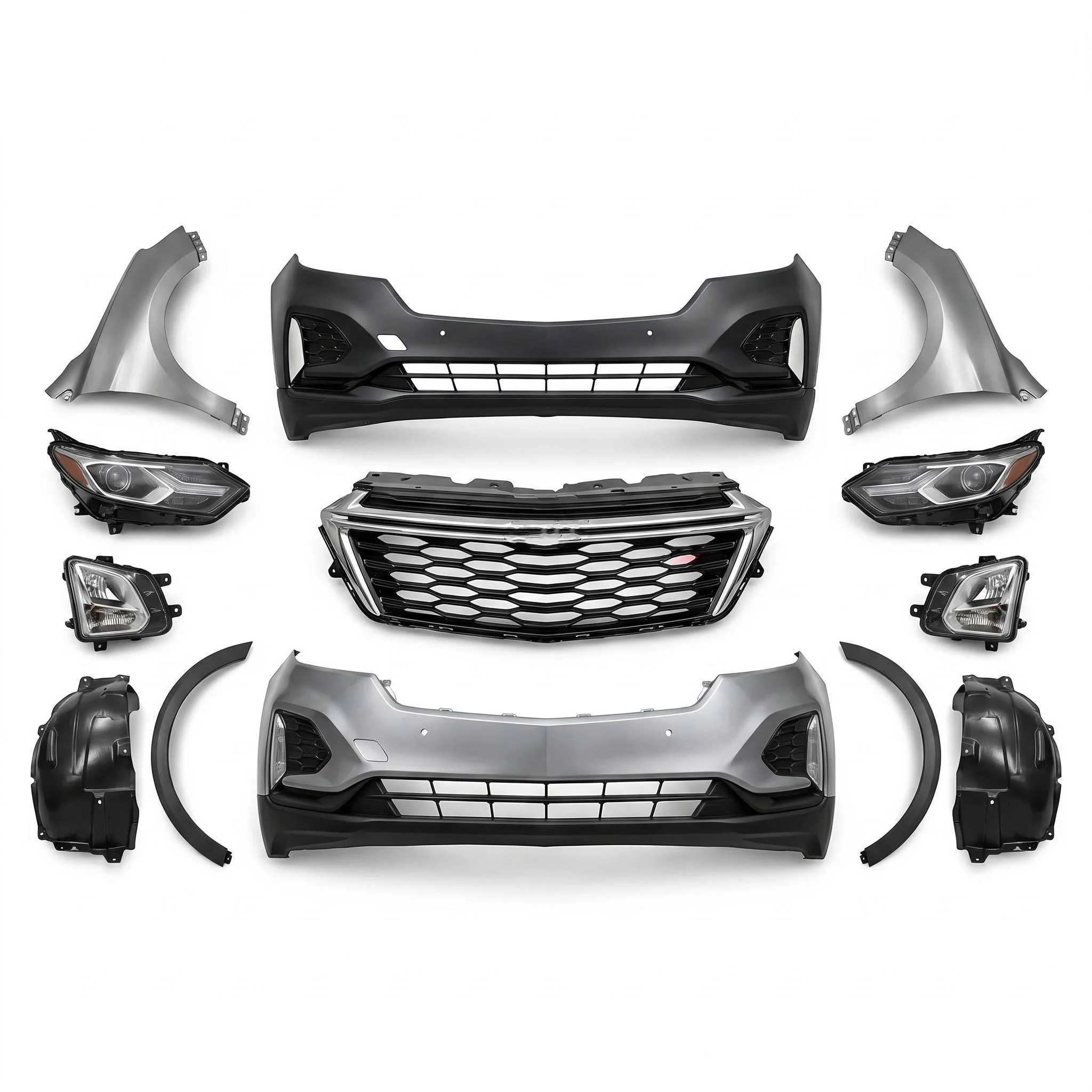 Front Bumper Grille Hood Upgrade Bodykit for Chevrolet Equinox 2025 Tuning Other Body Part Trunk Accessories Car Body Kit
