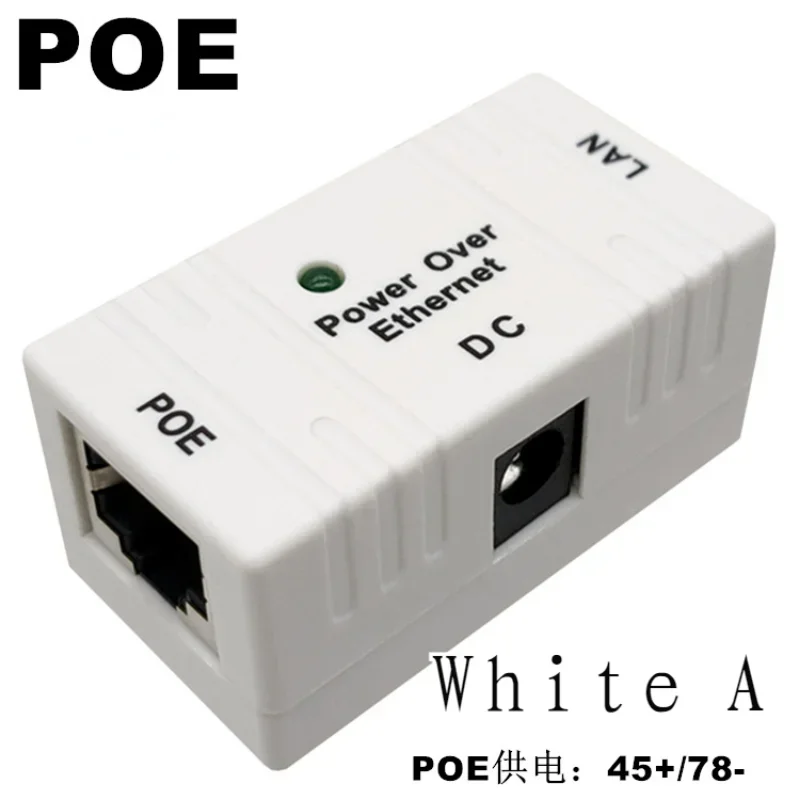 Poe injector100Mbps 5V 12V 24V 48V/1A  Power Splitter for IP Camera POE Adapter Module Accessories
