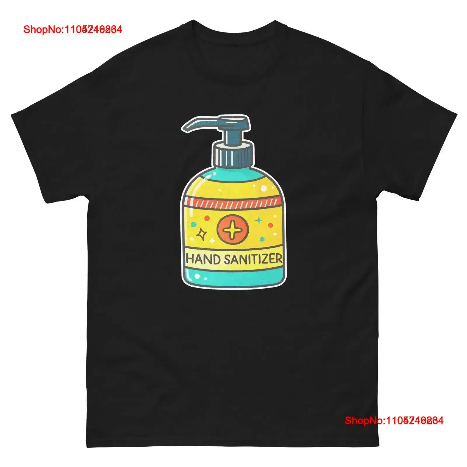 Desinfectante de manos Artículo de hotel Viaje Motel Camiseta vintage Ropa de diseñador lavada streetwear gráfico Cómodo Casual vintage