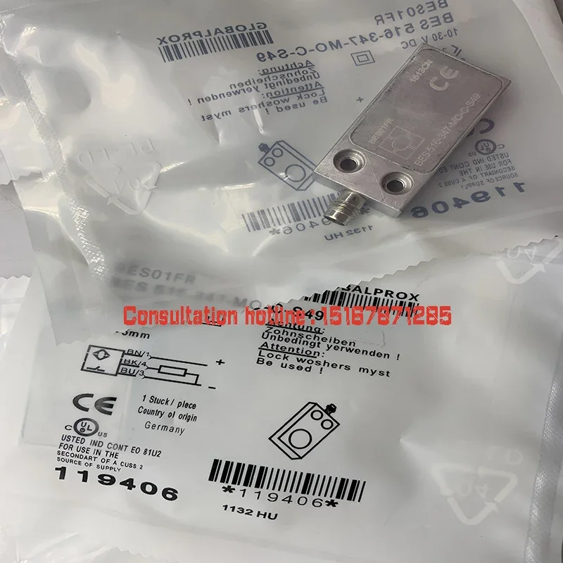 

Proximity switch BES01FR BES 516-347-MO-C-S49 BES03UW BES Q05AC-PSC15B-EP00,3-GS49 Premium products Brand new in stock