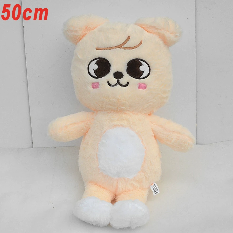 Nieuwe SKZOO Stray Kids Teddy Pluche Knuffelkussen Pop Fans Cadeau Pluche Speelgoed Seoul FM Week Mantel Pop Magische School Kind Verjaardag Cadeau