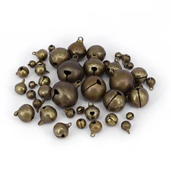 Bronze Bells Small Copper Jingle Bells Loose Beads Hand make Accessories Jewelry Home DIY Christmas Tree Festival Party Tree