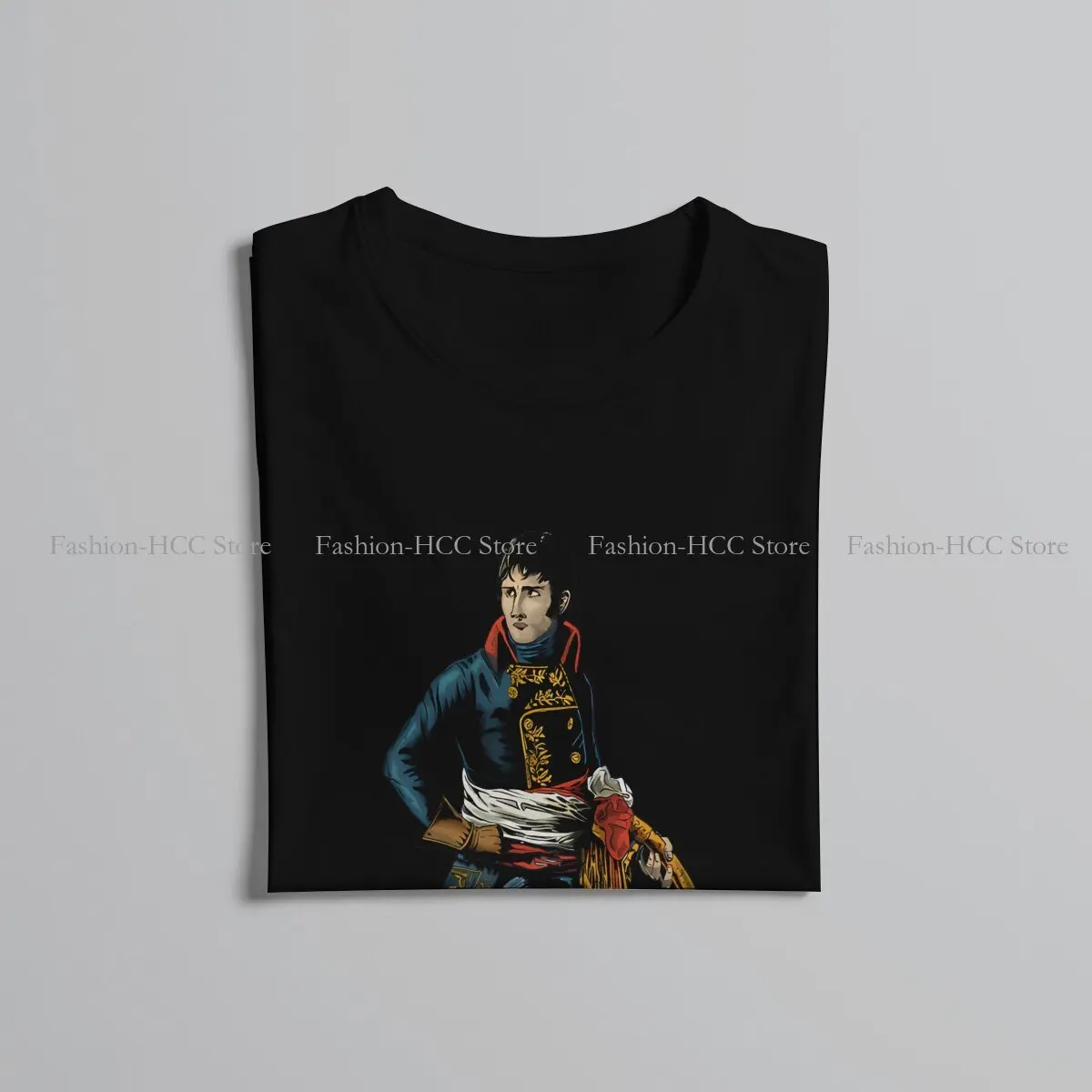 French Revolution Epic Transformation Original TShirts Napoleon Bonaparte Austerlitz Personalize Men\'s T Shirt New Trend 6XL