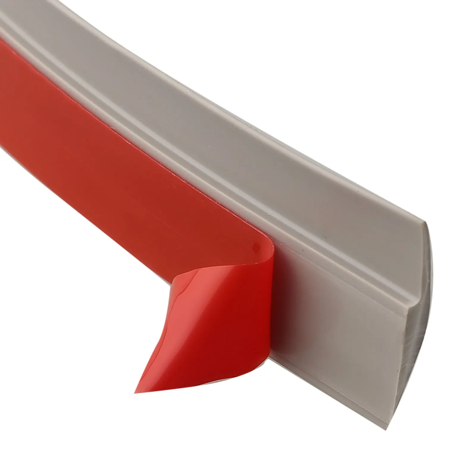 Floor Transition Strip for Laminate Hardwood Tile Vinyl Flooring Smooth Flat Profile Edge Protection Strip PVC Material