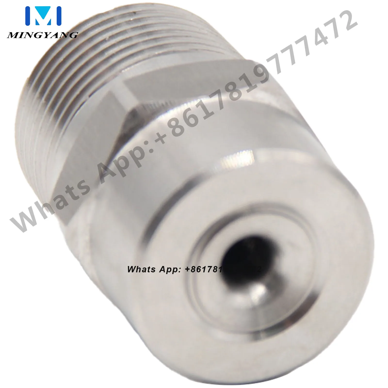 1/2’’ Full Cone Wide Angle Solid Cone Spray Nozzle Stainless Steel Water Jet Nozzle For Dust Removal Cleaning