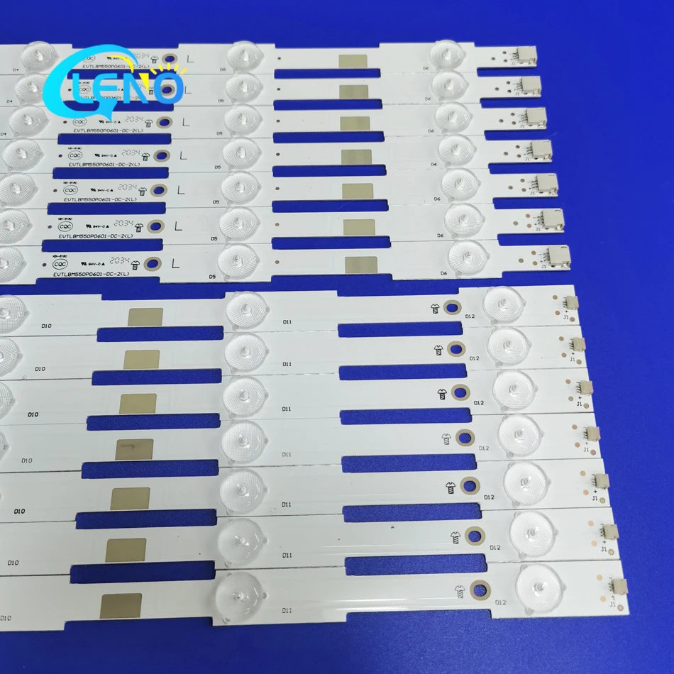 14pcs LED Backlight Strips For Insignia Ns-55dr710na17 Ns55dr710na17 NS-55DR710 NS55DR710