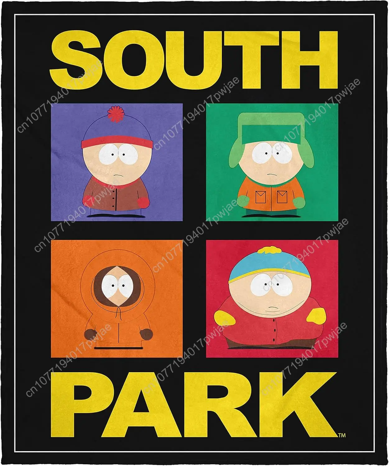 

INTIMO South Park Stan Marsh Kyle Cartman Kenny McCormick Custom blankets