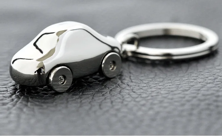 Men 3D car model Keychain metal car Keychains dad father Keyrings Cars Key Ring Gift Decoration