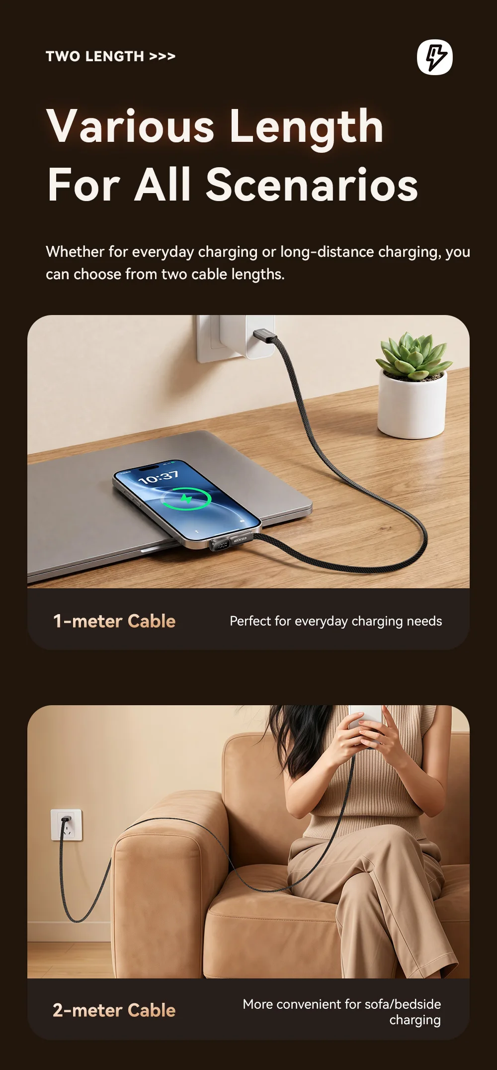 Essager 100W 7A USB Typ-C Kabel Schnellladekabel 90-Grad-Winkel USB C Digital-Display-Datenkabel für Samsung Huawei Honor – Detail 8