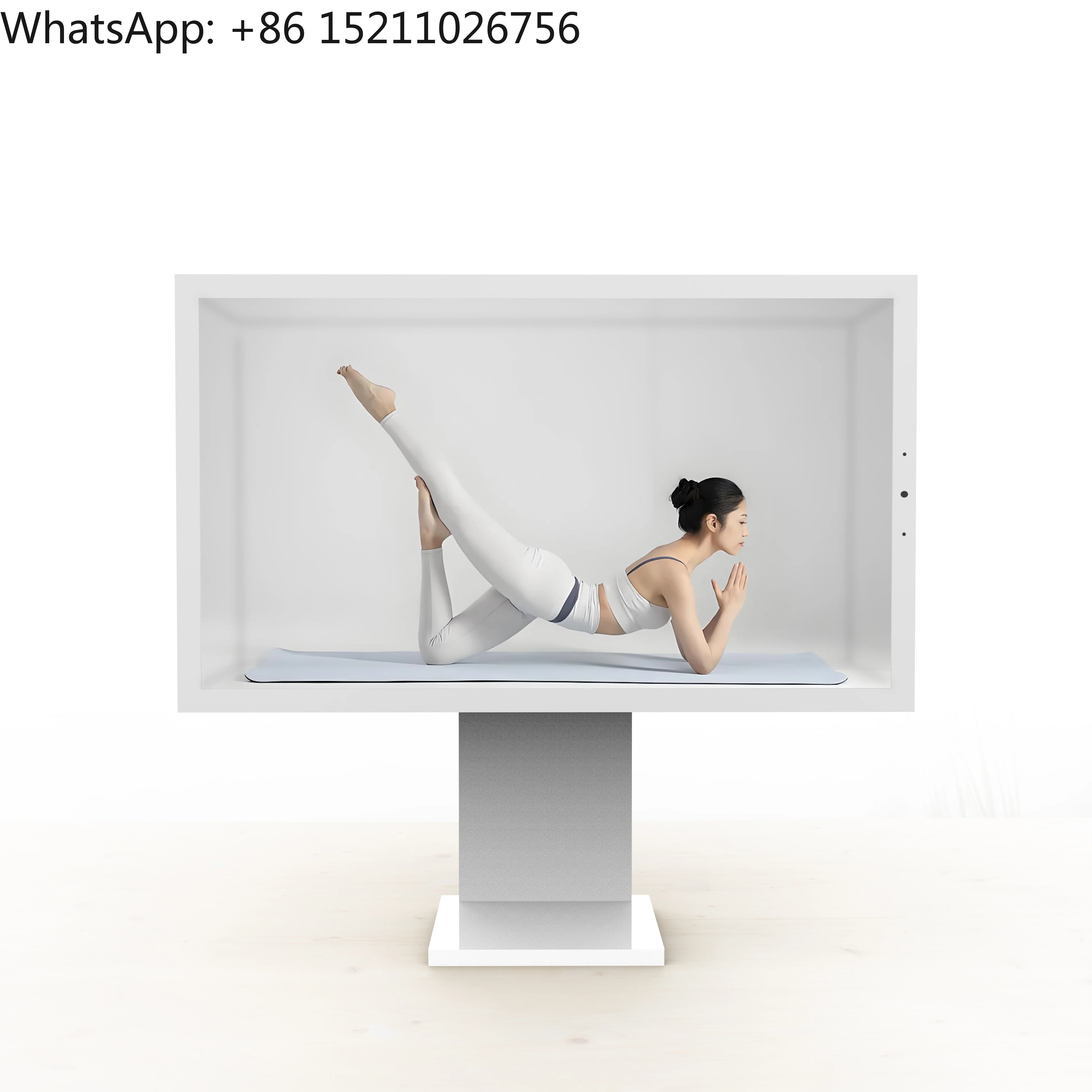 

32-дюймовая интерактивная 3D-реклама с сенсорным экраном - прозрачная коробка с ЖК-дисплеем 32-дюймовая интерактивная витрина