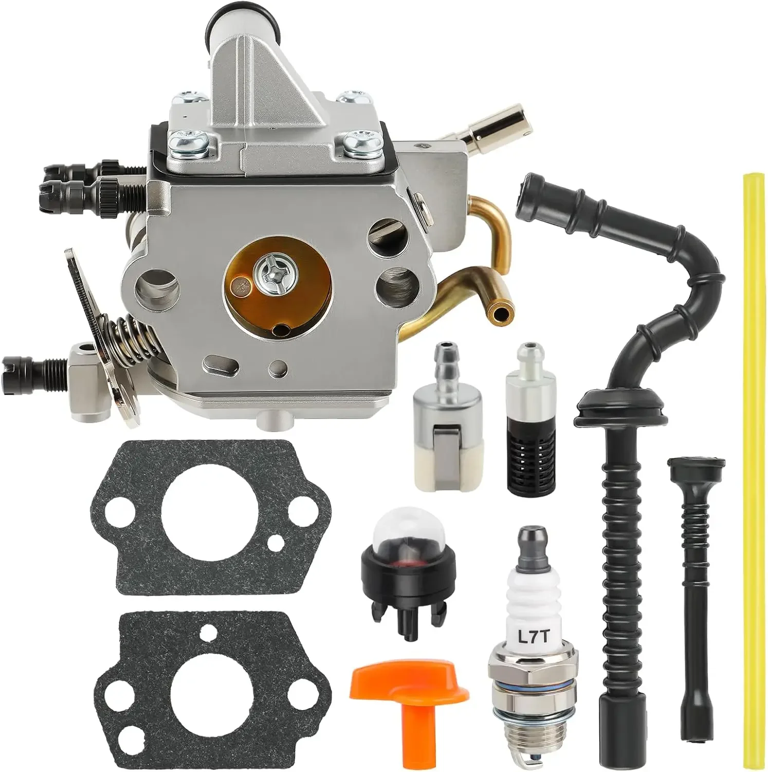 1137-120-0650 Carburetor Fits for Stihl MS192 Chainsaw Carb Replace Zama C1Q-S258 with Fuel Line Filter Spark Plug Tune-up Kits