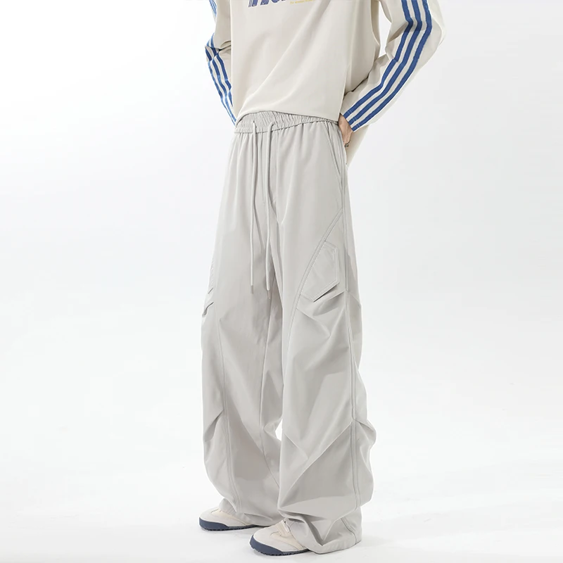 

LAPPSTER Y2k Streetwear Baggy Joggers Men Casual Loose Wide Leg Oversize Japenese Sweatpants Kpop Harem Trousers Casual Sport