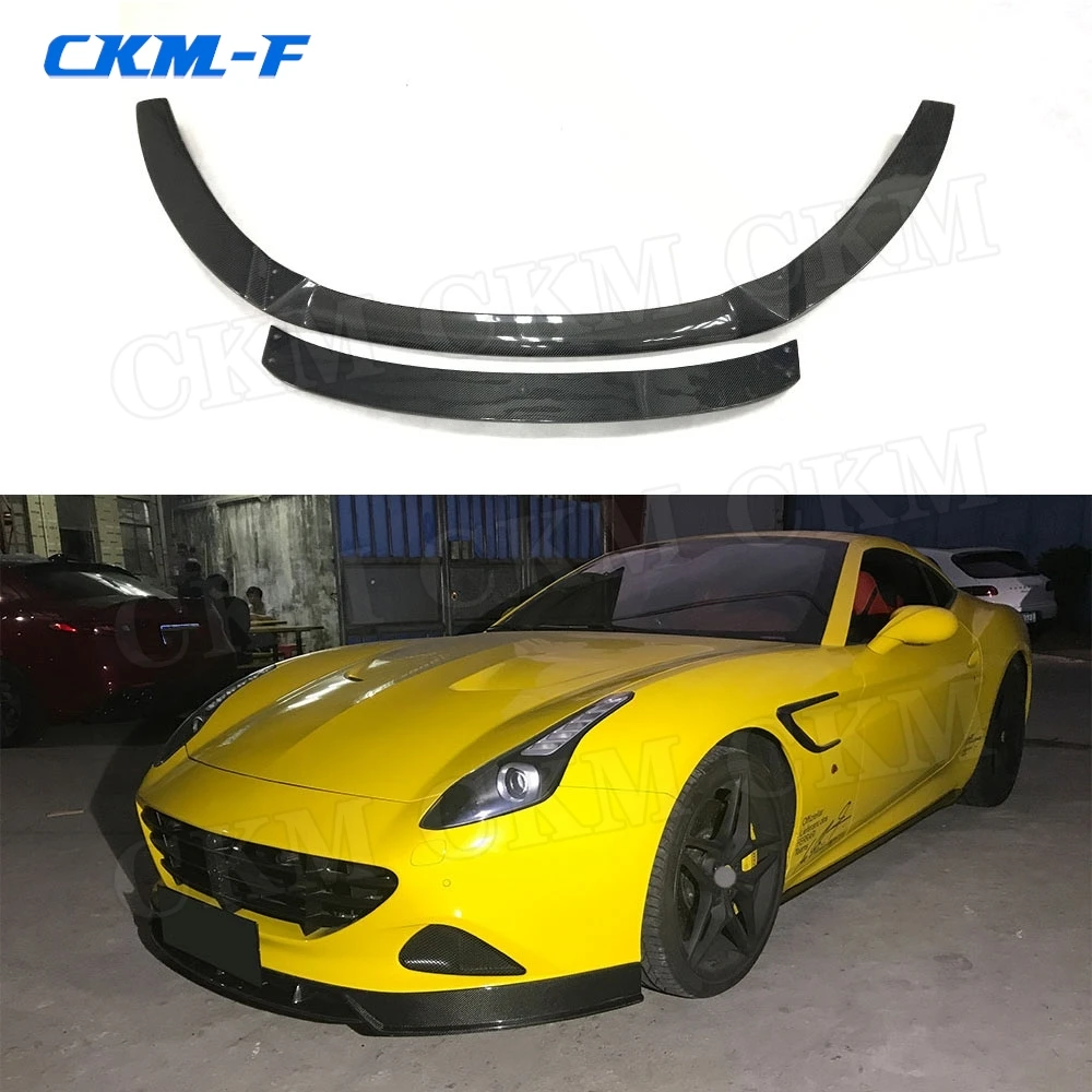 

Carbon fiber Front Bumper Lip Chin Spoiler For Ferrari California 2015