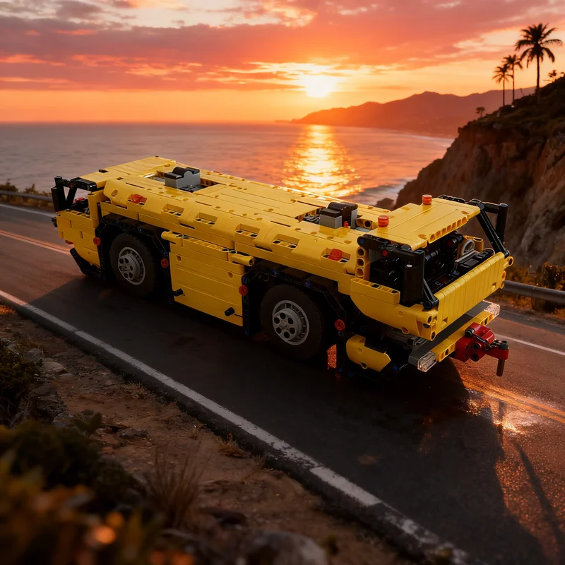 

1828 шт. MOC Airfield Tug Filsawgood Техническая модель Строительные блоки Строительные рождественские подарки DIY Образовательная идея Игрушечный кирпич