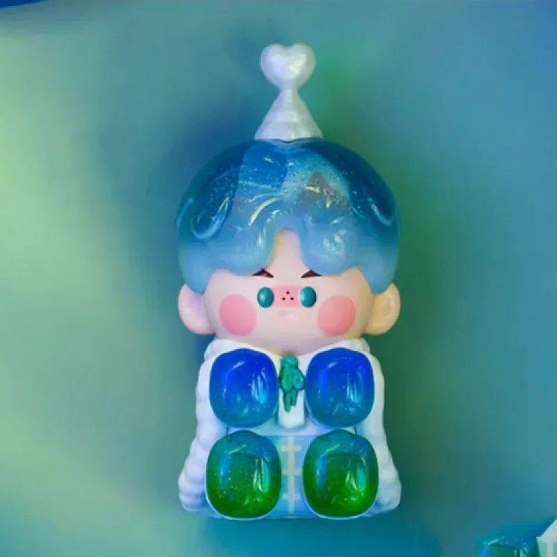 ป๊อปมาร์ท ปิโน่ เจลลี่ ทำอวยพรซีรีส์กล่องตาบอดกระเป๋าเดาของเล่นต้นฉบับตุ๊กตาแอ็คชั่นอะนิเมะเครื่องประดับคอลเลกชันของขวัญ