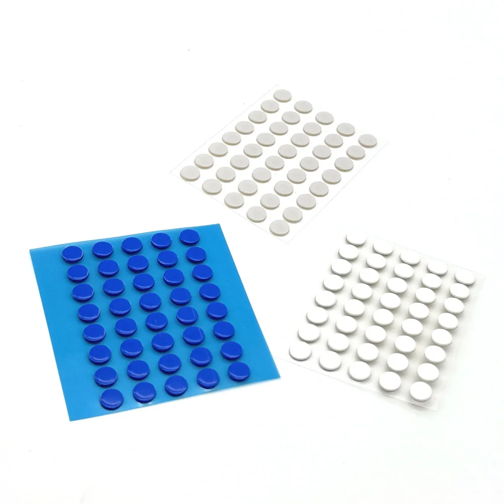 1Set 6mm diameter ICE Version Esports Mouse Skates Mouse Feet DIY Universal Dot Mouse Pad Antii-slip Mouse Feet Sticker