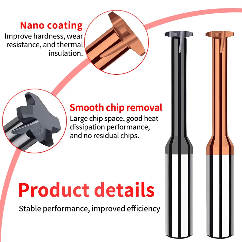 ZUANTONG TR 30° ACME 29° Trapezoidal Thread Milling Cutter CNC Machine Solid TR8-30 ACME1/4 5/16 3/8 7/16 1/2 5/8 3/4 7/8