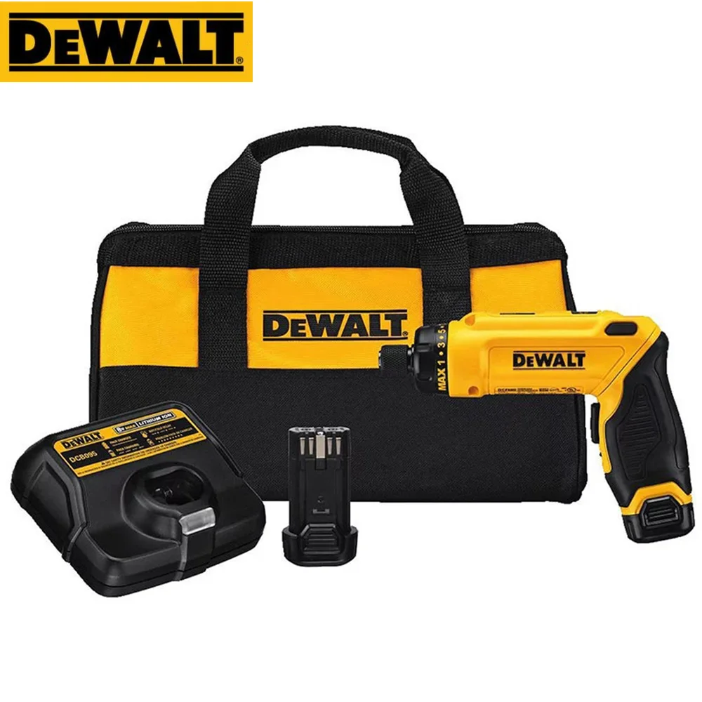 Dewalt dcf680 mini conjunto chave de fenda elétrica sem fio inteligente usb recarregável dewalt lidar com ferramentas elétricas