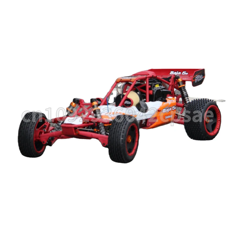 Big Boys Gift Gunmetal Main Chassis Baja 5b RTR 1/5th scale 2WD Buggy with Fuelie 30.5cc Engine and Heavy Beadlocks