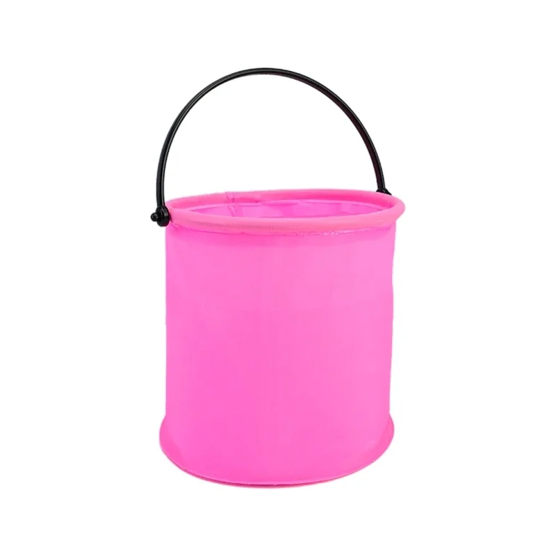 Beach Sand Toy Play Bucket Toy pieghevole secchio pieghevole attrezzo da giardinaggio Outdoor Sand Pool Play Tool Toy Kids Summer Favor