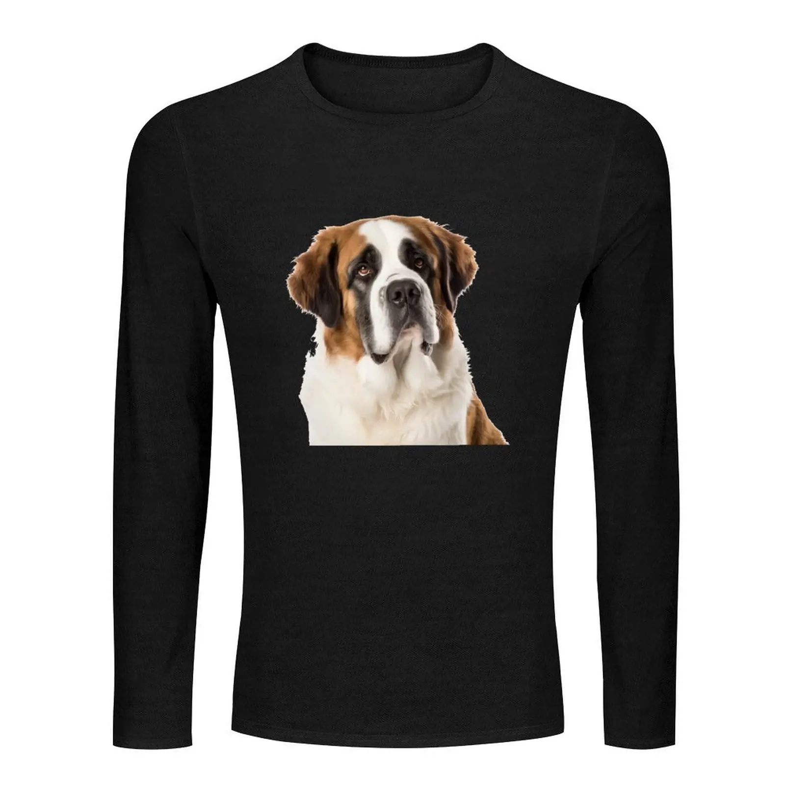 Saint Bernard Long T-Shirt shirts graphic tees sports fan t-shirts T-shirt for a boy anime clothes slim fit t shirts for men