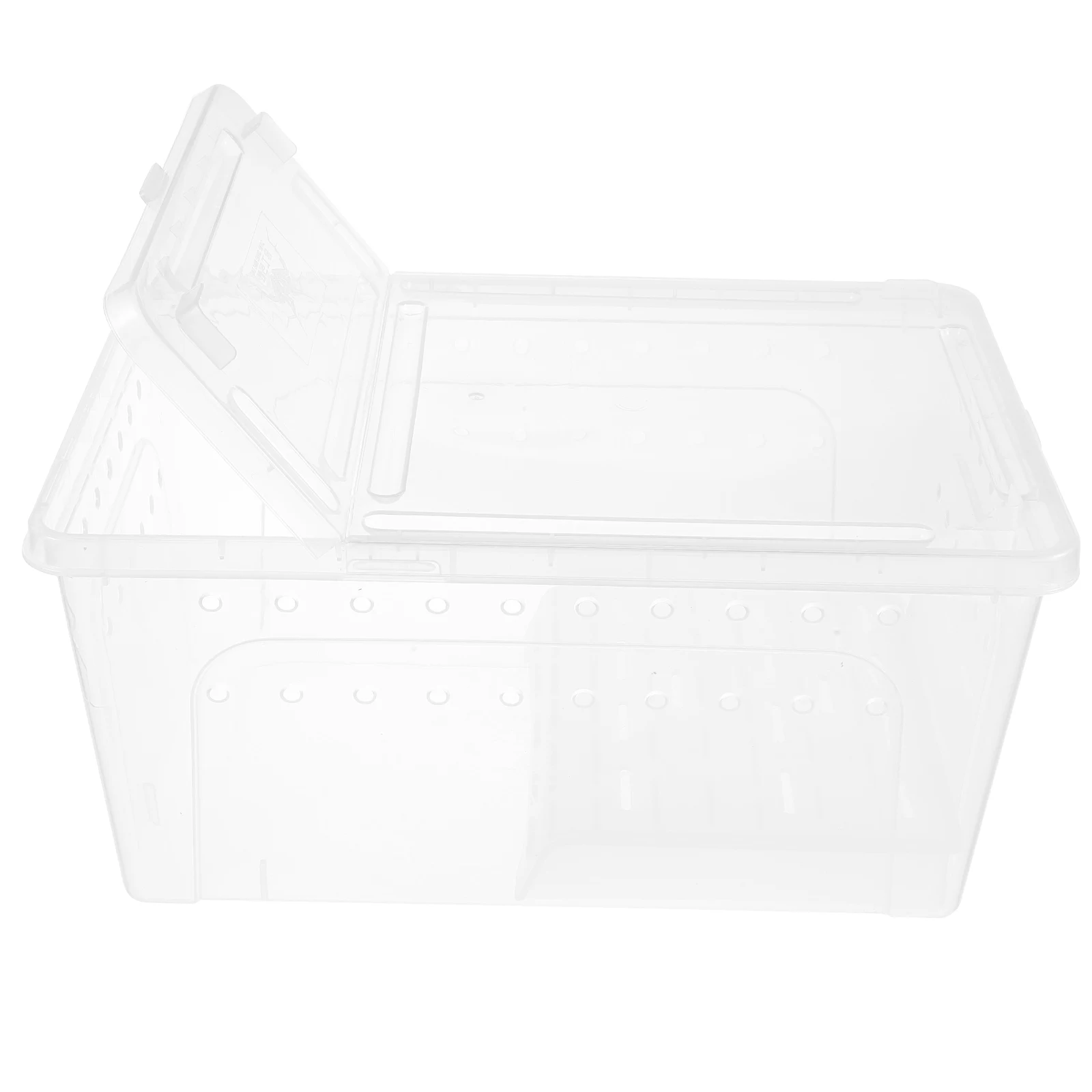 

Pet Feeding Box Turtle with Platform Reptile Tank Practical Turtle Living Tank Plastic Aquarium Tortoise Breeding