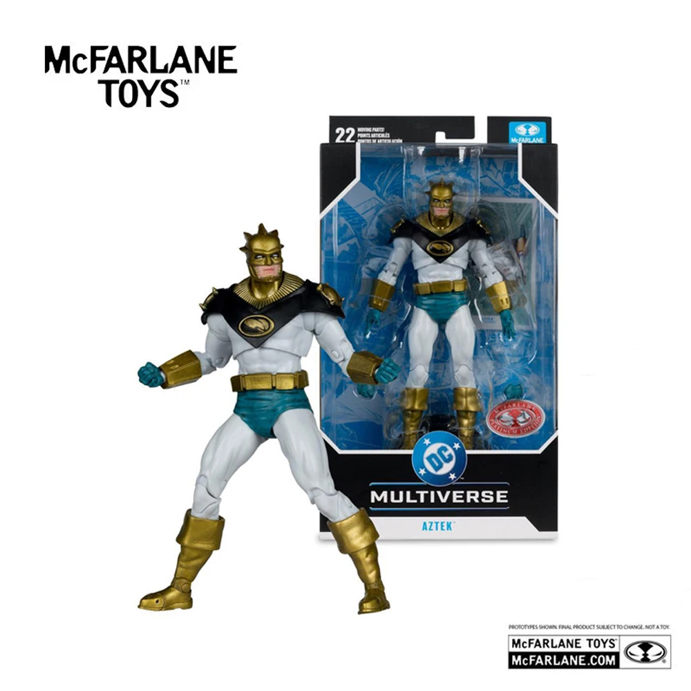 Mcfarlane Toys DC Multiverse Aztek 7in Action Figure DC Classic Chase Model Doll Digital Garage Kit