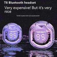 T8 Pro TWS Headphones 5.3 Wireless Earphones Bluetooth Headset Noise Cancelling HD HiFi Stereo Earbuds For Huawei Xiaomi iPhone