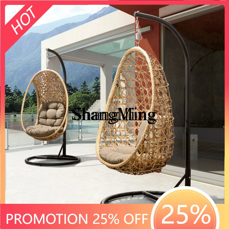 

CL Terrace Swing Hanging Chair Indoor Single Rocking Chair Dormitory Adult Hanging Basket