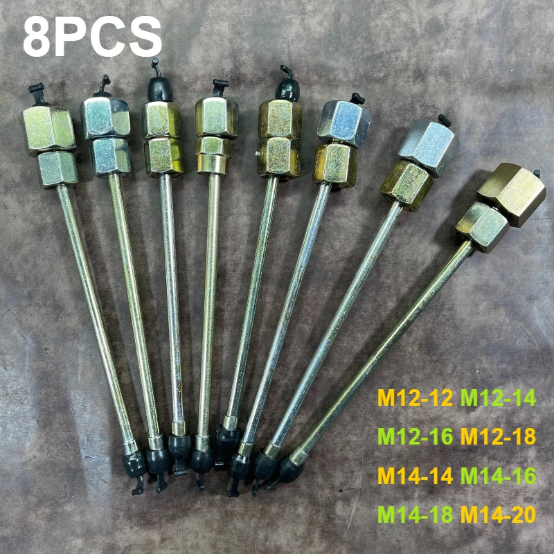 S60H Diesel Injector Tester Set and Adapters Pipes Plunger Cup Screw Parts