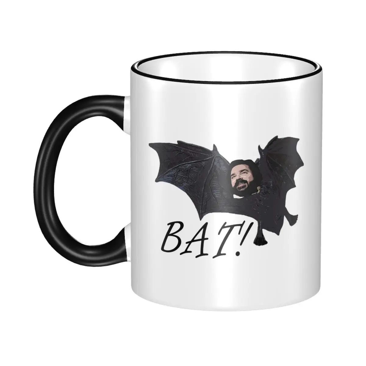 Funny Laszlo Bat! Jackie Daytona What We Do In The Shadows Mug Ceramic Coffee Cups Tea Mugs Milk Cup Drinkware Gifts for Friends