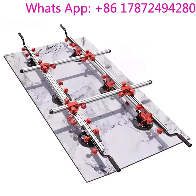 Heavy  Rock Slab Vacuum Suction Cup Lifter for Large Tile Stone Glass Handling Tool