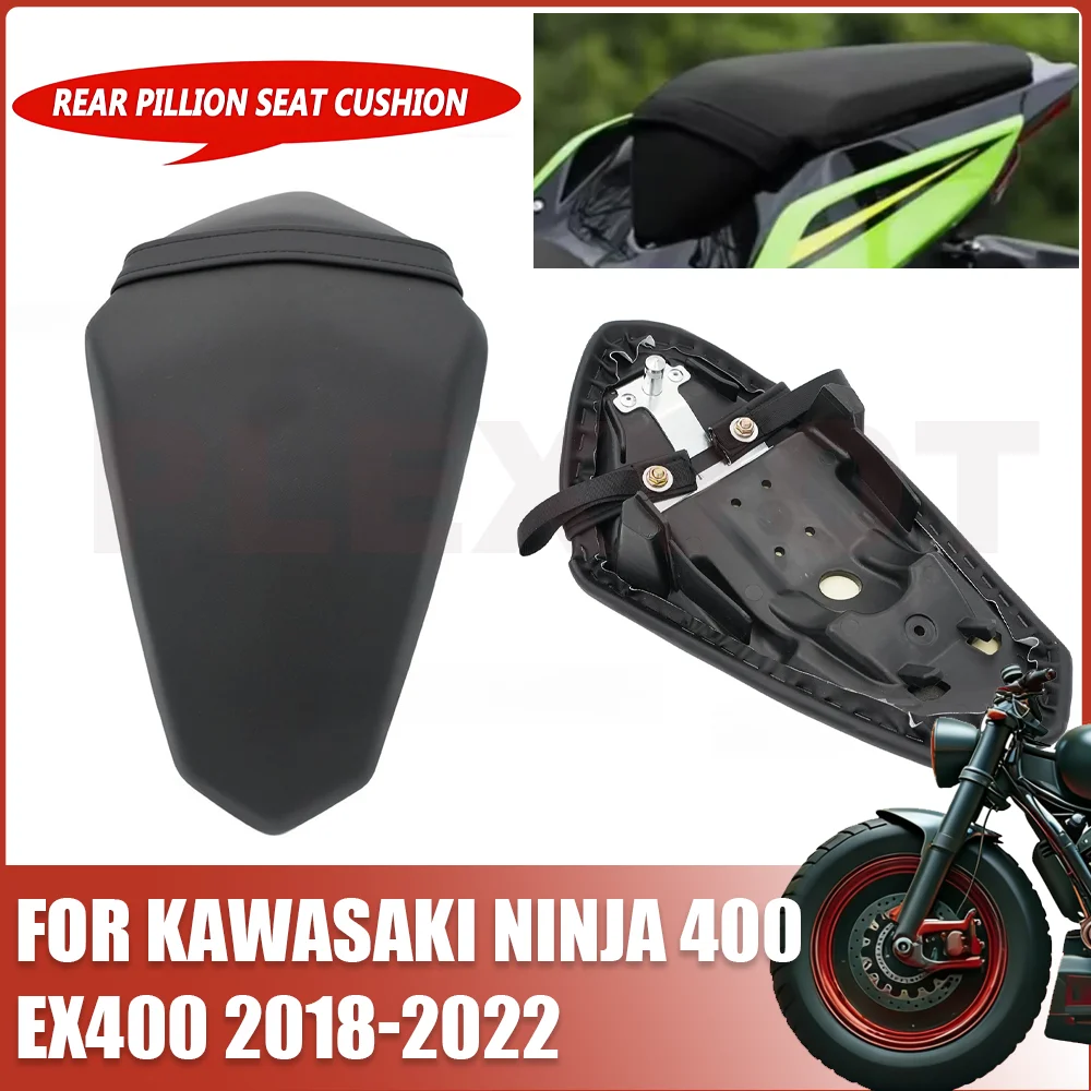 

For Kawasaki Ninja 400 EX400 EX 400 2018 2019 2020 2021 2022 Motorcycle Rear Passenger Seat Pillion Cushion