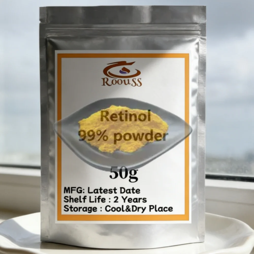 Hot sale retinol acetate powder pure cosmetic grade Raw Material free shipping