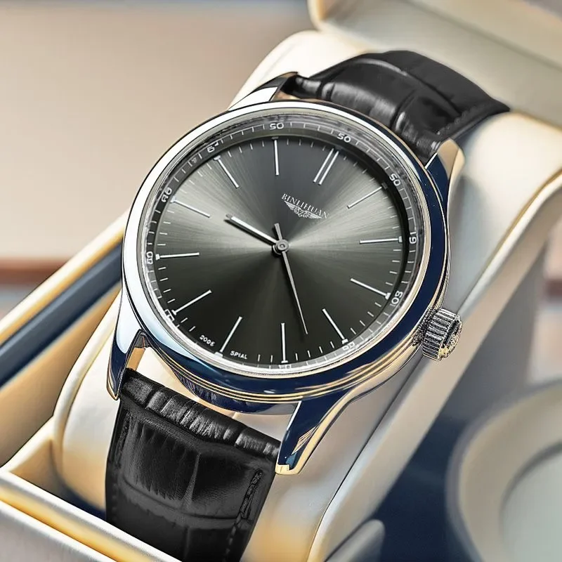 Top Brand Man Wristwatch Luxury Business Waterproof Men Watch For Men Quartz Clock Leather Men's Watches reloj Handsome 2025 New