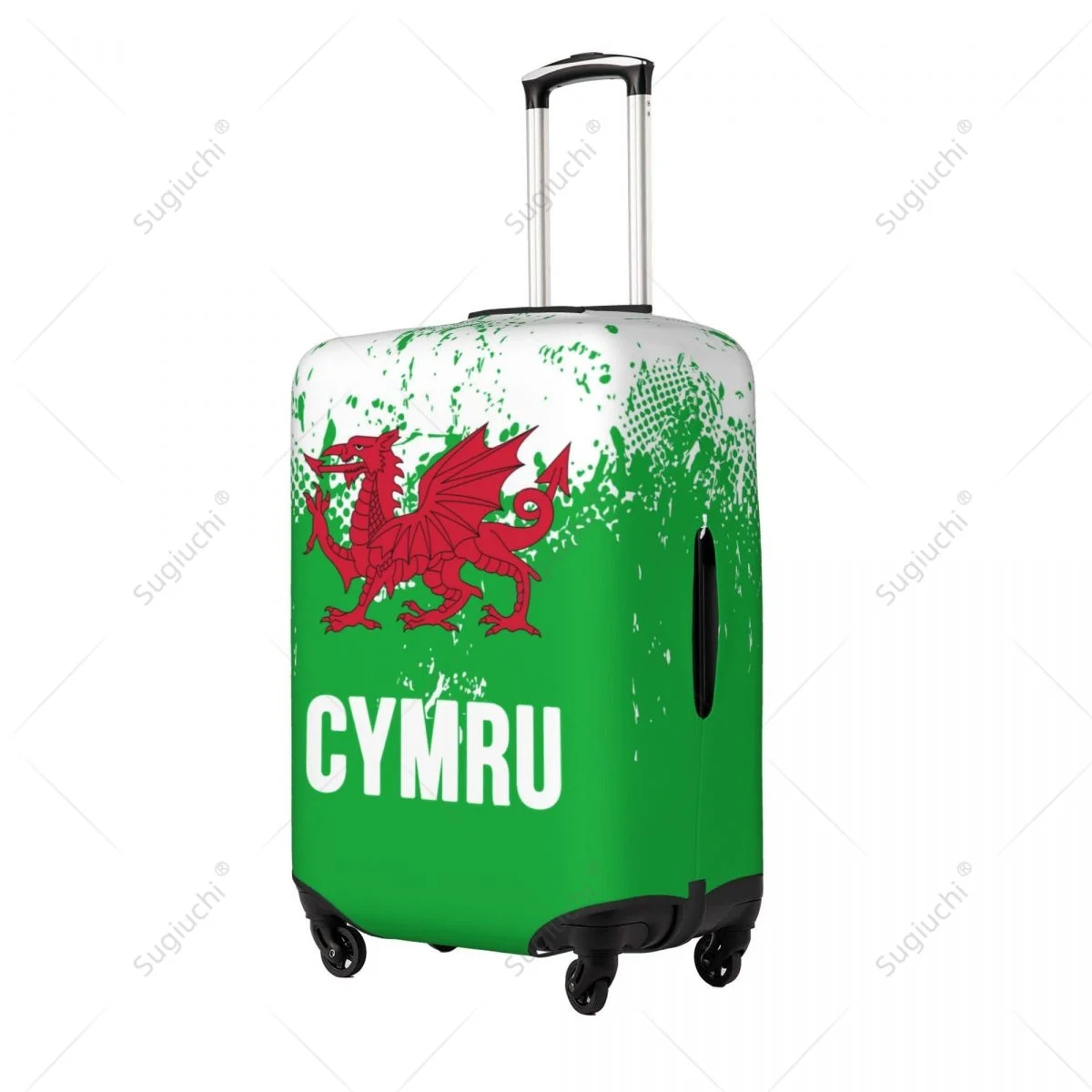 Чехол для багажа с рисунком из эластичной ткани