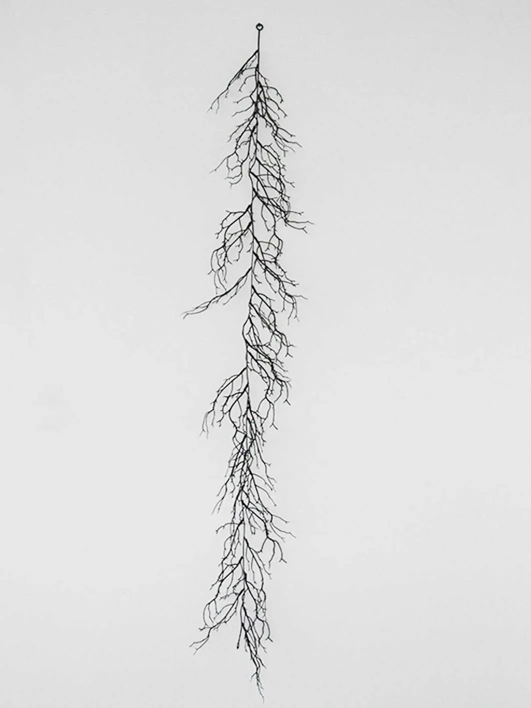 1 piece of 195cm artificial black vine, black dead branches, Halloween wall hanging, dead branches, black vine
