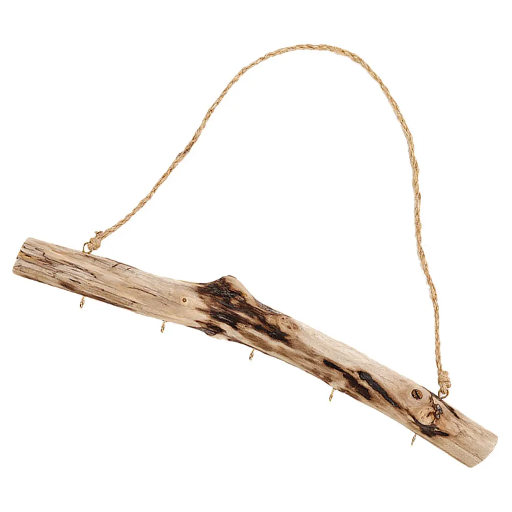 

Wooden Wall Display Holders Necklaces Hanging Organizer Necklace Bracelet Earring Storage Organizer Home Decor