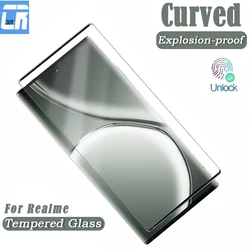 3D Curved Full Glue Unlock Screen Protectors For Realme GT 6 6T GT5 Pro Tempered Glass for Realme GT Neo 6 SE X7 Pro Ultra Film