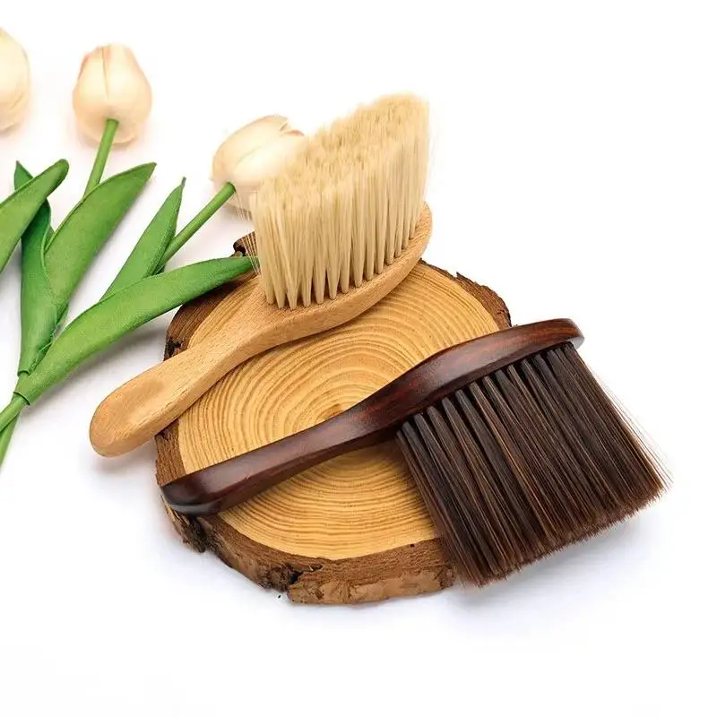 Barbertop Nackenbürste, Friseur-Reinigungsbürste, Haarbürste, weiche Bürste zum Entfernen von Haaren, Salon-Stylist-Barbershop-Werkzeug – Detail 6
