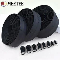 1/2/3Meters 3#5#8#10# Waterproof Zippers Black Invisible Nylon Zipper Sliders for Sewing Bags Jackets Sports Luggage DIY Crafts