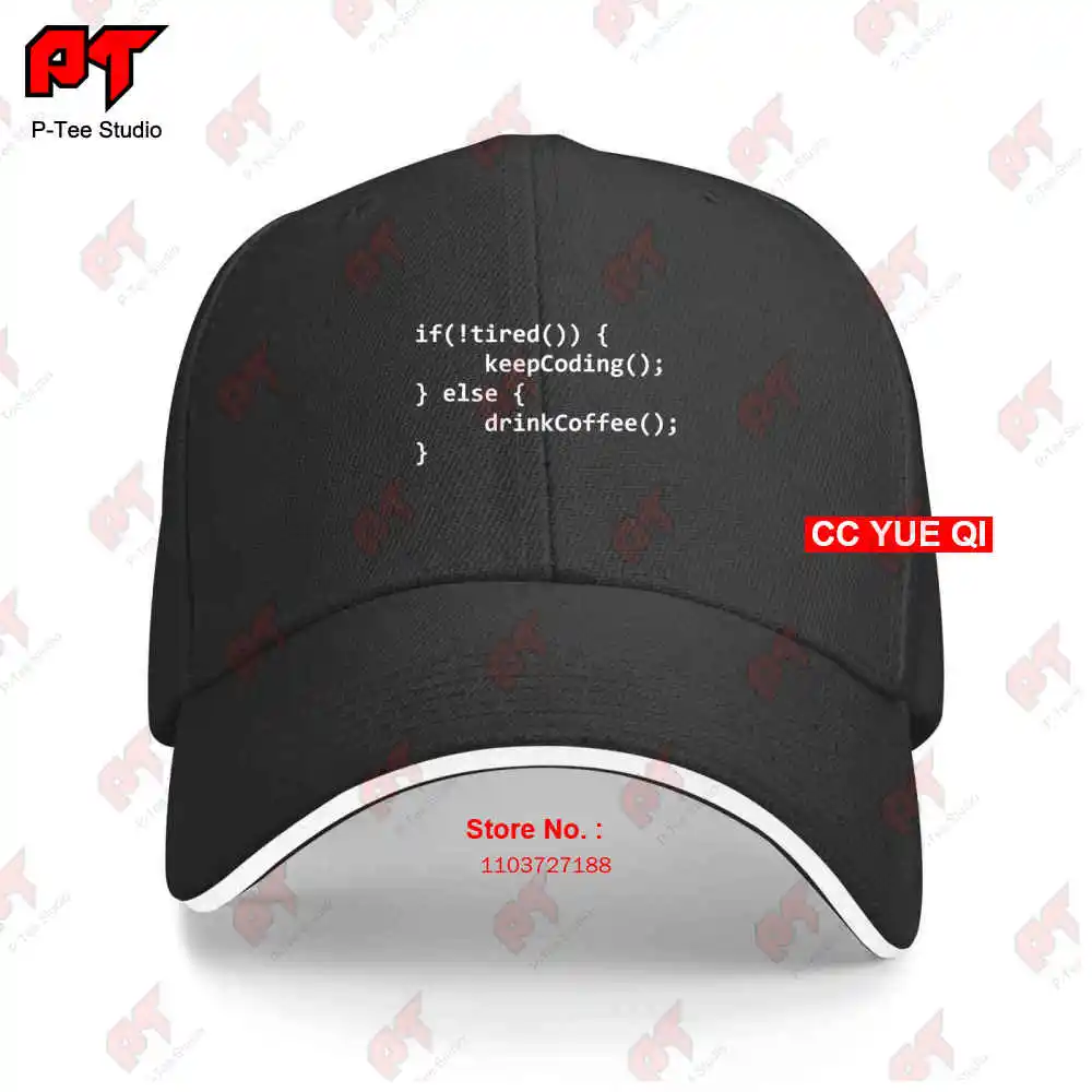 Programmierer Informatiker Computer Nerd Lustig Kaffee Baseball Caps Truck Cap 3KLS