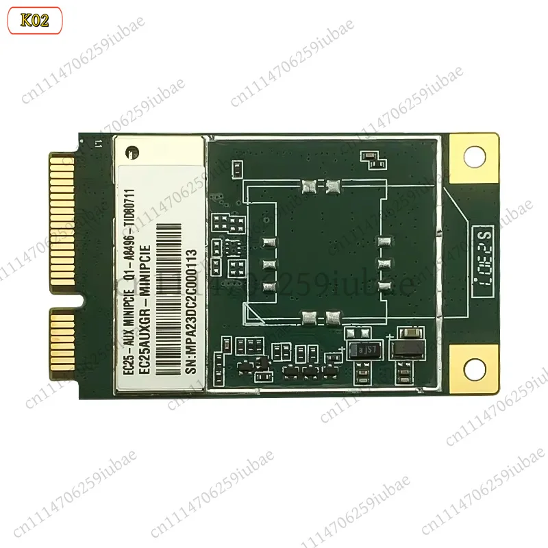 LTE Cat4 Mini PCIe Module EC25-AUX GPS GLONASS Galileo BeiDou QZSS 4G Modem for Latin America Australia NZ Telstra Bands